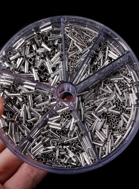 1900 Pcs Copper Crimp Wire Linker Cord End Terminals Electri