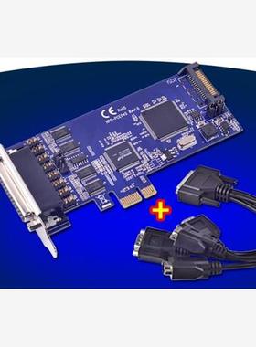 4 Port RS-232 COM Card Adapter PCI-Express 16C1054 Chipset T
