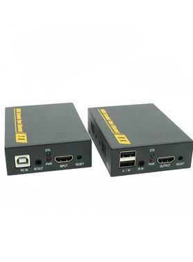 KVM Extender With IR Control 1080P HDMI Over LAN KVM Extende