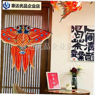筝纸鸢装饰品中式20p25款新年春节氛围感店铺幼儿园布置拍照道具,