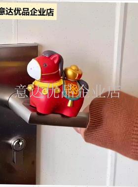 2026马年桌面摆件可爱小马新z年装饰客厅卧室办公室送朋友新年礼,