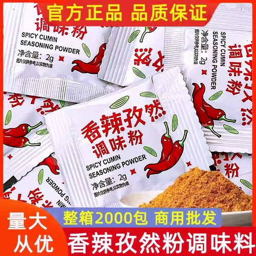 香辣孜然粉2g*100包小包装