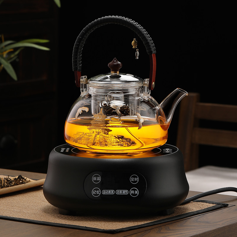 全自动玻璃网红办公室保温煮茶器