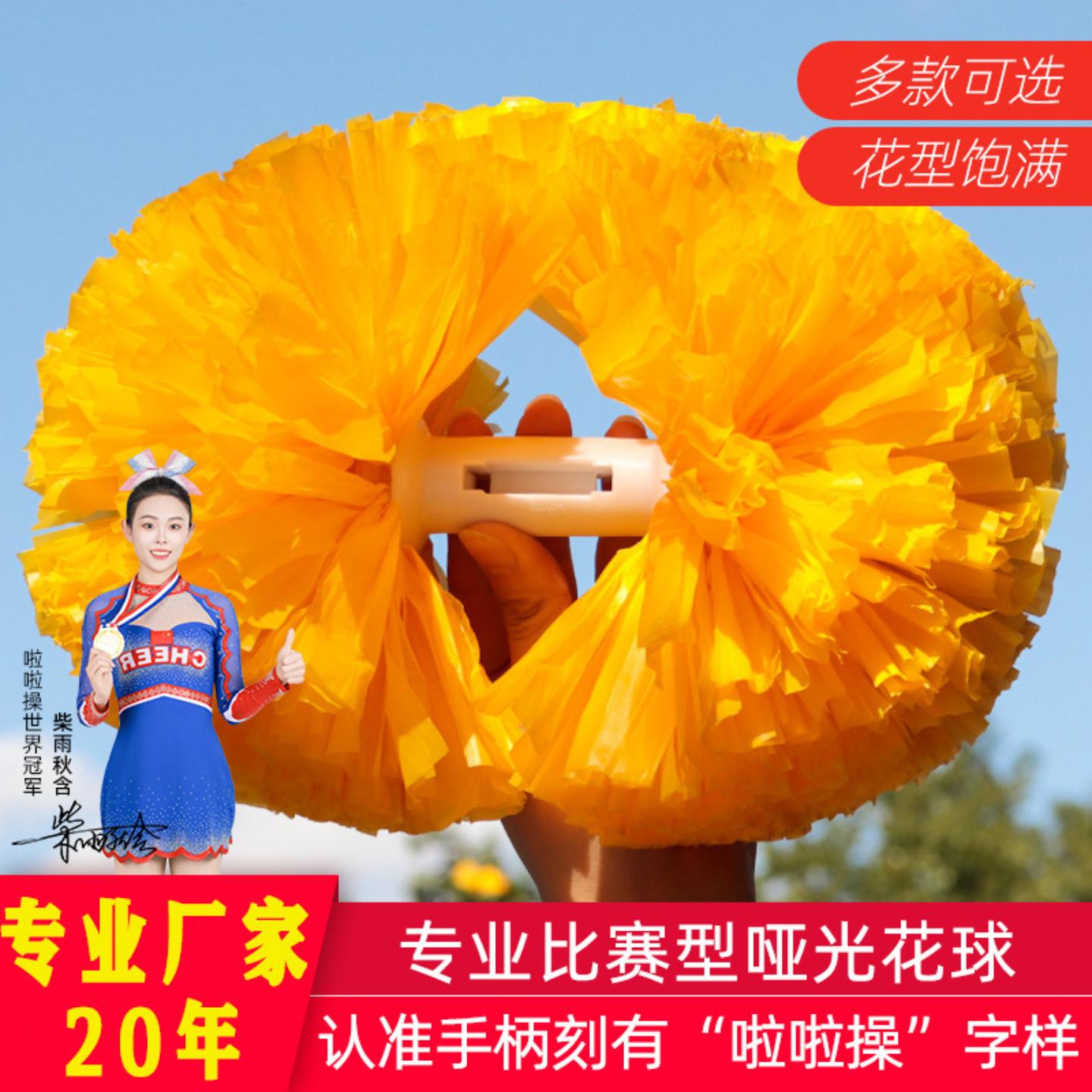 花球啦啦队专用手拿花道具运动会