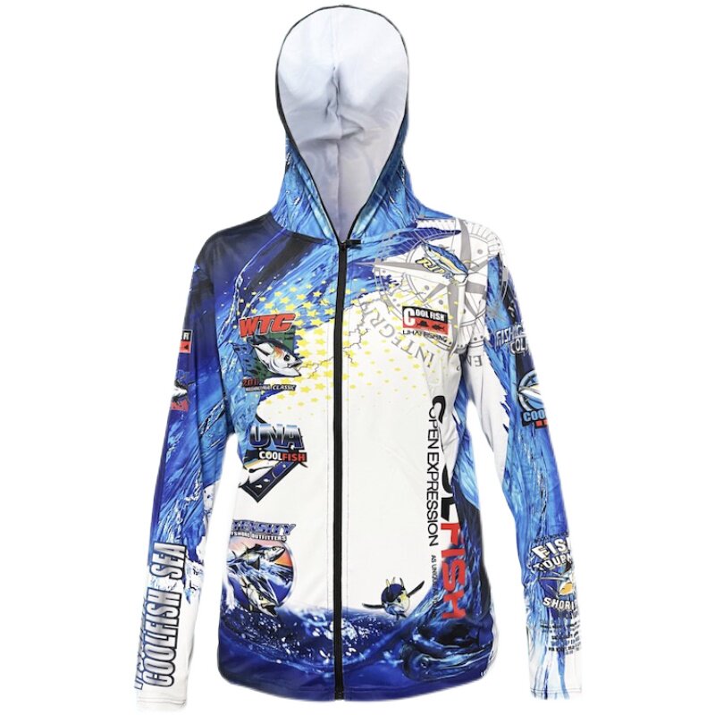 夏季钓鱼防晒服套装冰丝透气速干户外垂钓比赛黑坑路亚矶钓海钓服