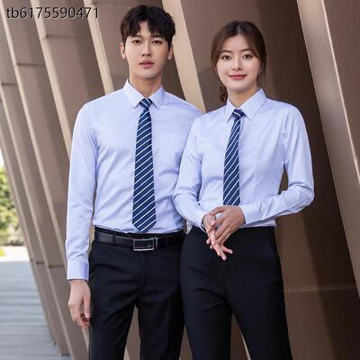 农村商业衬衣男女同款长