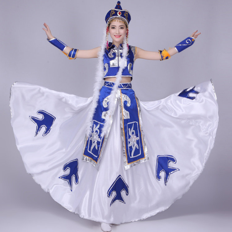 2019新款蒙古族服装蒙古
