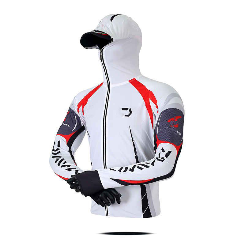 新款钓鱼服冰丝防晒服夏季男士透气轻薄防蚊海钓矶钓路亚套装大码