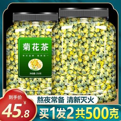 桐乡胎菊王花茶新清火败