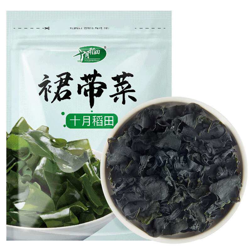 十月稻田裙带菜150g海产干货烘干海带菜鲜嫩爽口凉拌煲汤火锅怎么样,好用不?