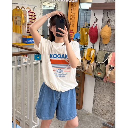 【户外百搭】短袖上衣t恤女装夏装圆领设计感2026新款穿搭衣服