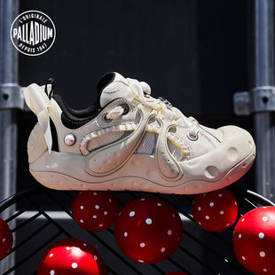 74569 板鞋 PALLADIUM帕拉丁休闲鞋 复古圆形凹陷纹理男女款