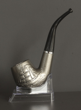 CW15青山帆船树脂烟斗 一帆风顺诗情画意香烟斗 航海时代跨境