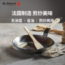 debuyer德佰尔牛排进口煎锅无涂层平底锅家用铁锅不粘锅户外炒菜