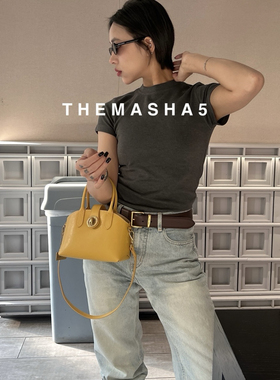 MSHA THE MASHA 5贝壳包2025新款时尚百搭小众设手提包复古99089