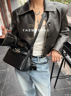 MSHA THE MASHA 5 新款时尚百搭单肩斜挎包高级感通勤手提包99017