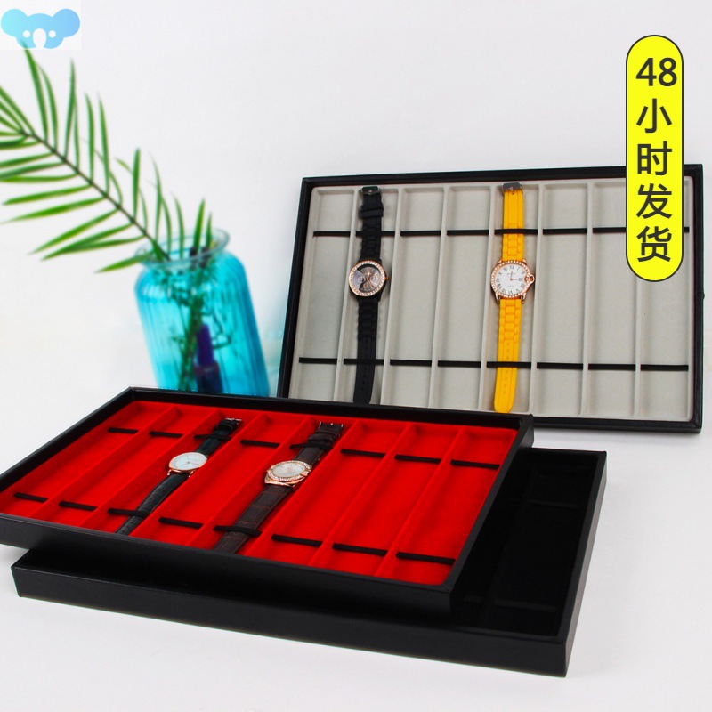 Necklace Watch Band Display Stand Storage Case Shop Jewelry