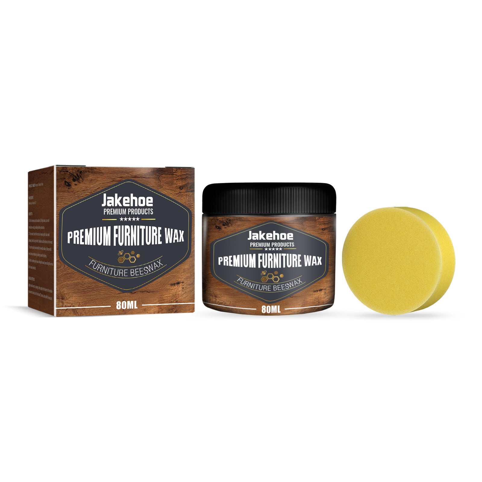 beeswax Wooden floor furniture scratch cleaning