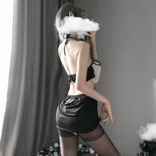 Secretary Sexy Women Cosplay Cherrykeke Blouse Suit Pajamas