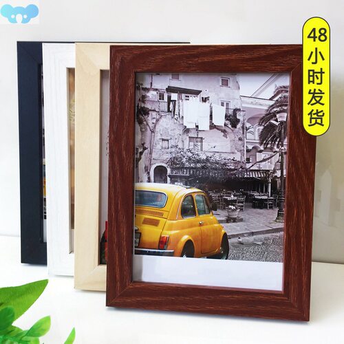 Photo wall decoration creative solid wood照片墙装饰创意1