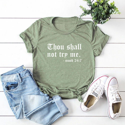 棉宽松休闲t恤女Summer women cotton Harajuku ladies Tshirts