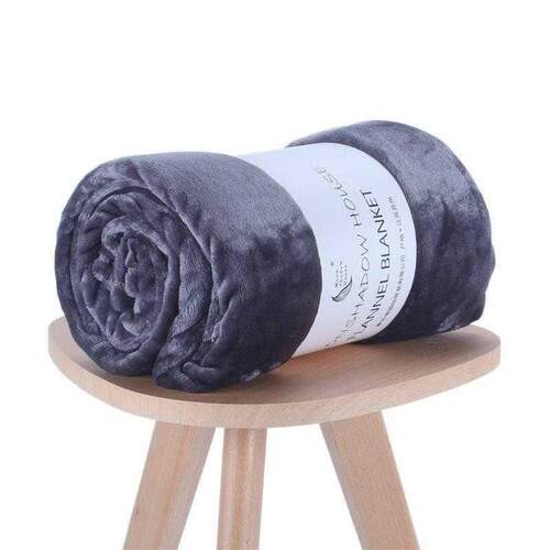 Soft Blanket Warm Thermal Fleece Blankets for Couch Bed Sofa