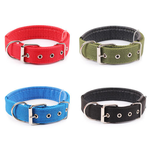 5 size Comfortable Adjustable Nylon Strap Dog Collar For跨境