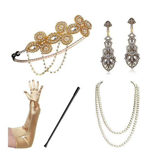 flapper costume 1920S Great GATSBY Halloween Accessories