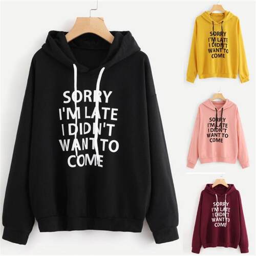 2018 Women autumn hoodies sweater coats Ladies winter jacket