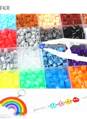1000pcs/bag 5mm Hama Beads 48 Colors Perler Beads Puzzle跨境