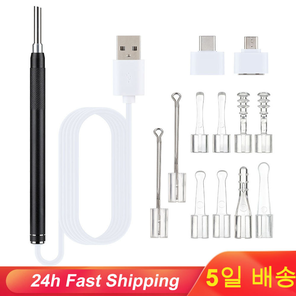 Smart Visual Earpick Endoscope Spoon Ear Cleaner Camera跨境 - 实物图