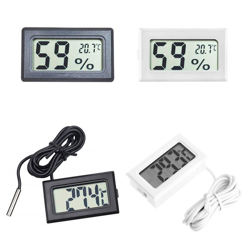Mini Digital LCD Indoor Convenient Temperature Sensor跨境专