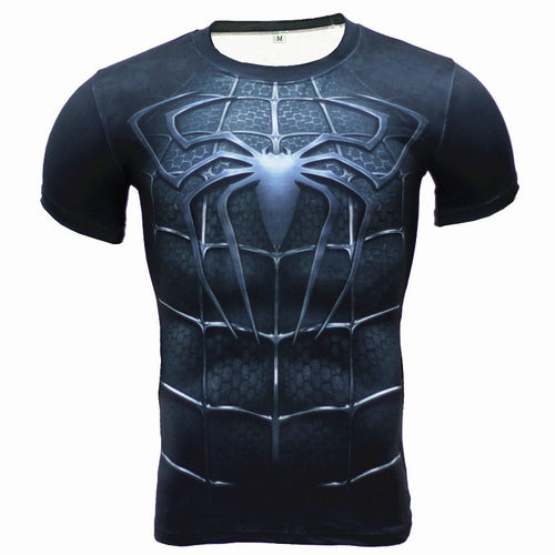 Quick Dry Fit Men's Compression T-Shirt Gym Fitness Tee Tops