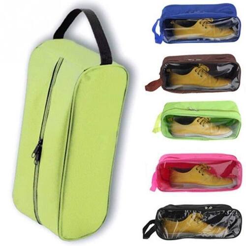 Portable Waterproof Football Shoe Storage Bag Travel Breatha