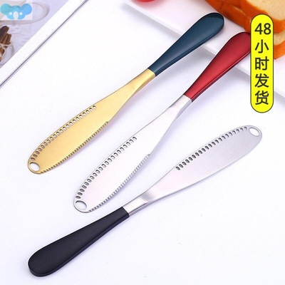 Butter Knife Cheese Dessert Jam Knife Bread Cutlery跨境