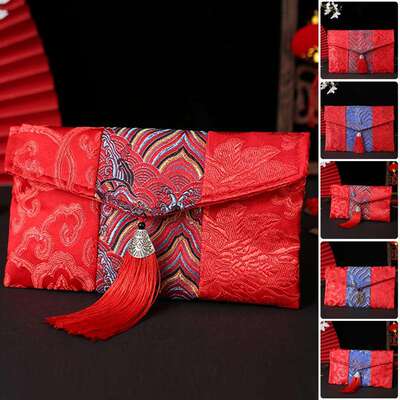 1Pcs Red Packets Red Money Envelope Party Gift Spring Festiv