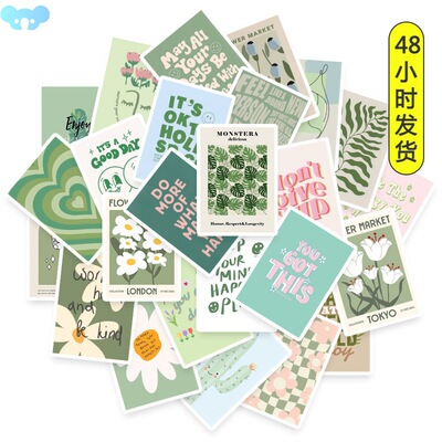 25Pcs Inspirational Quote Stickers Postive Stickers for跨境