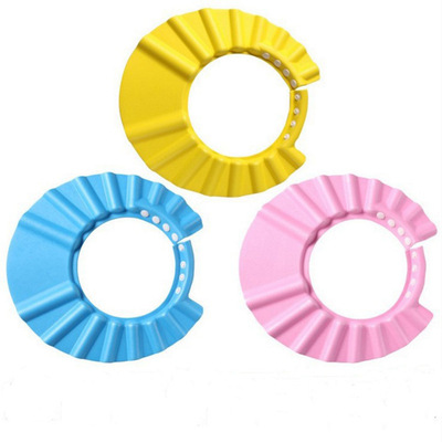 Baby Shower Caps Shampoo Wash Hair Kids Bath Visor Hats