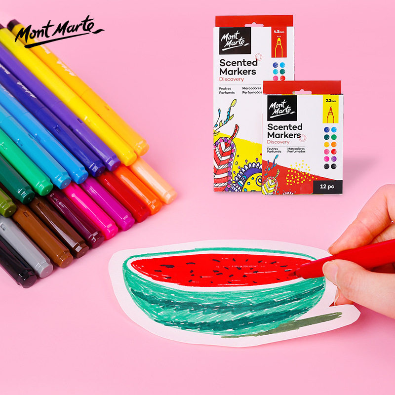 montmarte scented markers children art colour marker马克笔图片