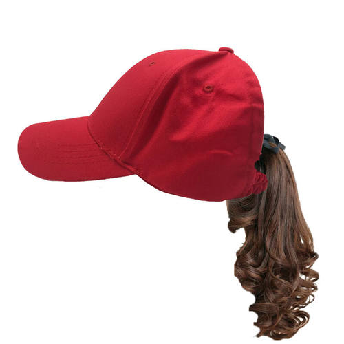 Summer girl empty top hat beach sun hat caps women 马尾帽