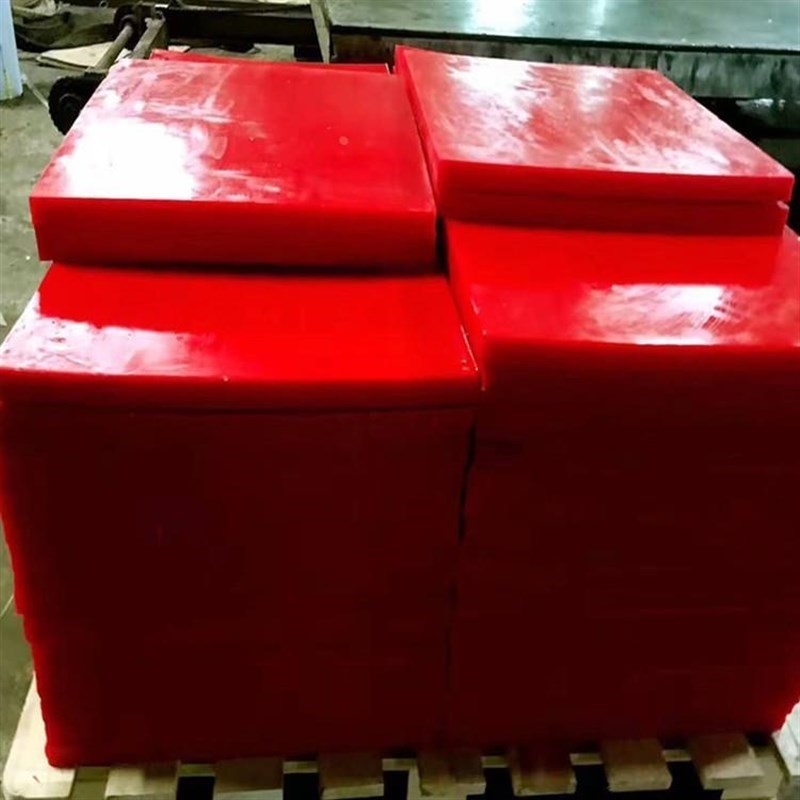 聚氨酯板PU棒空心管牛筋板优力胶垫片G耐磨弹力R胶套减W震块零切