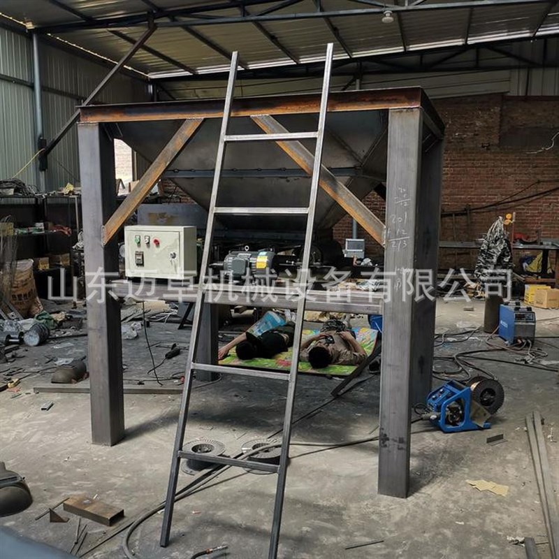 装机单双斗饲料砂石沙子打包充填 全自动沙土装袋机  定制