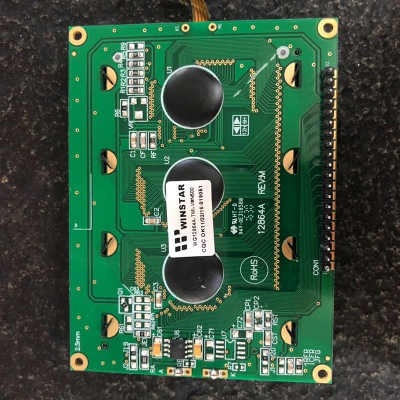 WINSTAR显示屏WG12864A哈馍 天行 艾尔发机械手手控器显