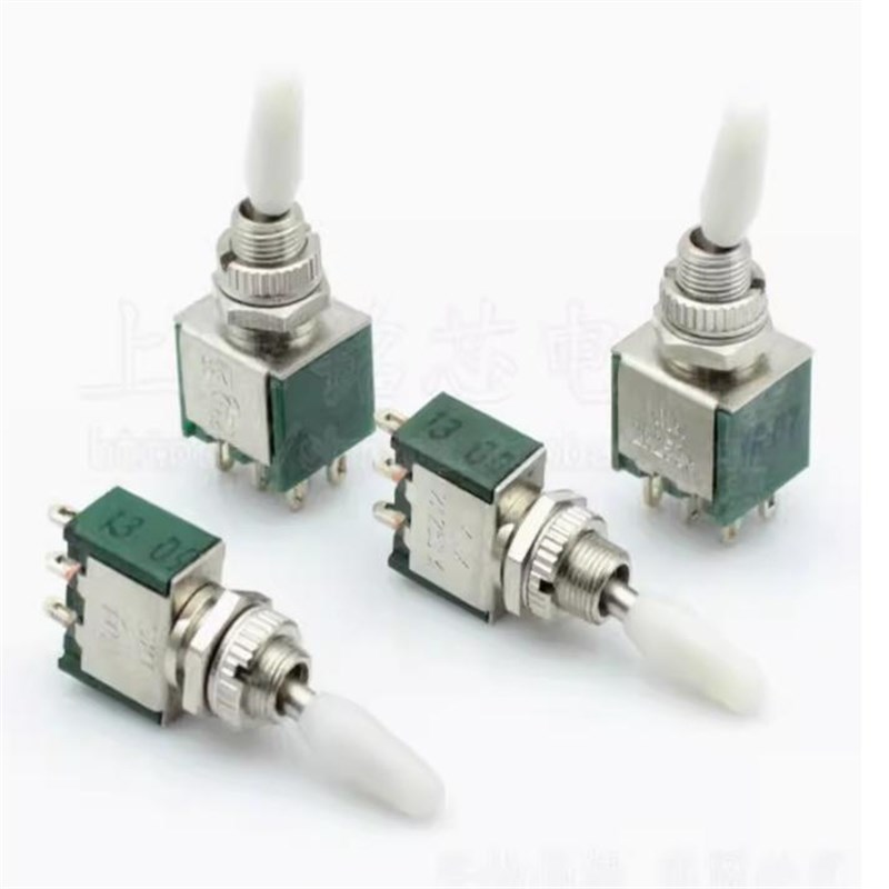 SKL 上海卫星钮子开关KNX-102 KNX-202 3脚2档6脚2档M6拨动开关2A