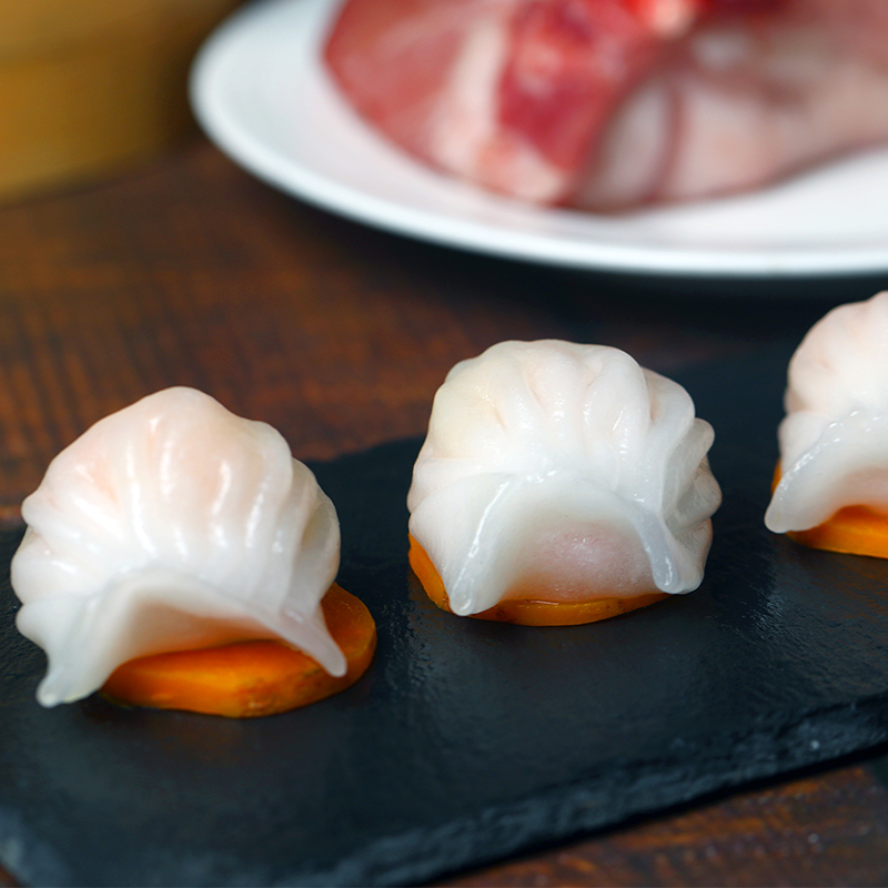 裕点水晶虾饺皇港式速冻早餐点心