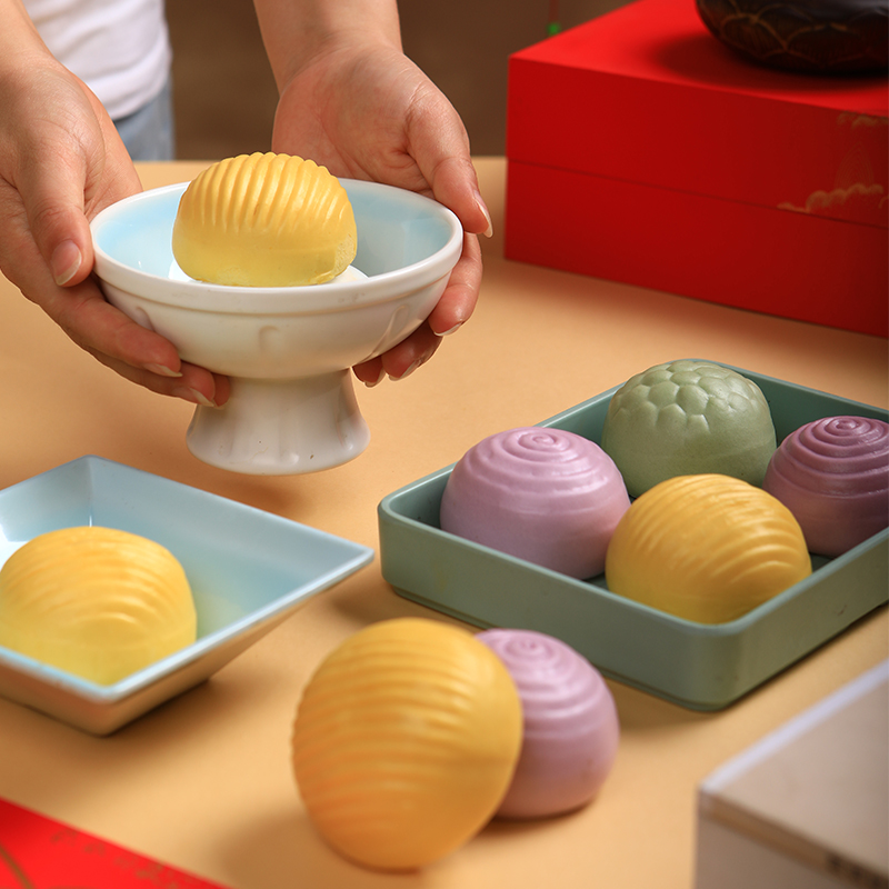 粤食福速冻宴会流沙包子广式包点