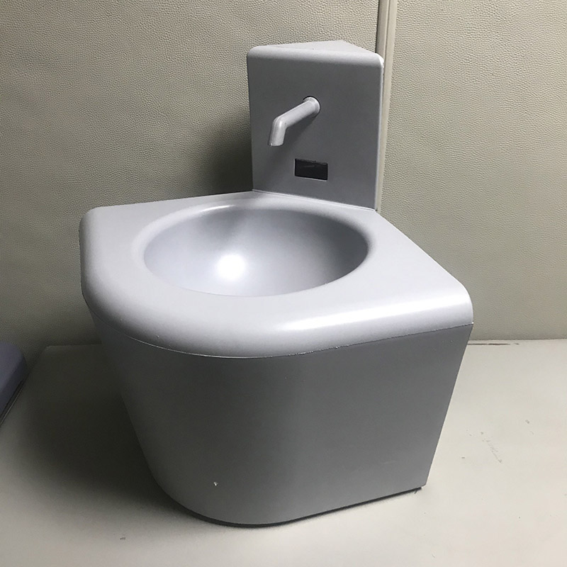 谈话室防撞洁具卫浴小型挂壁硅胶洗手盆安全马桶蹲便器洗漱台软包