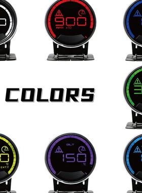 DEFI汽车改装赛车仪表水温表油压油温表电压转速真空涡轮压力赛表