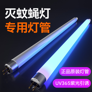 灭蚊灯灯管管蓝光诱蚊蝇T5 灭蝇灯管T5 10W粘捕式