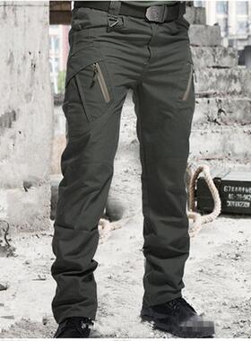 ockets Waterproof Wear Resistant Casual Cargo Pants Men 2022